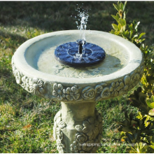 solar outdoor water fountain